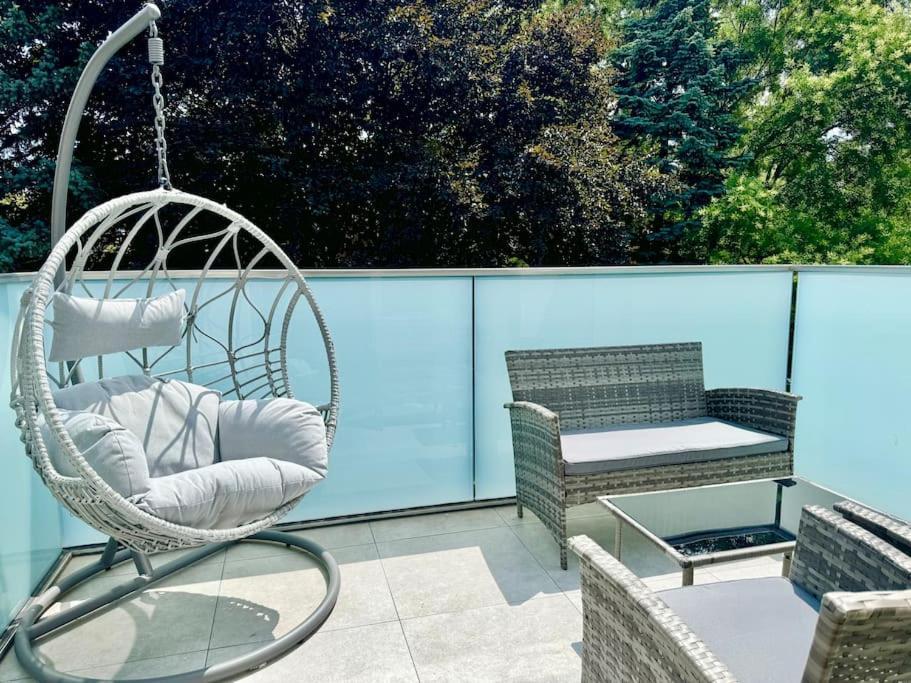Rooftop Apartment With Balcony & Free Parking Wien Exterior foto